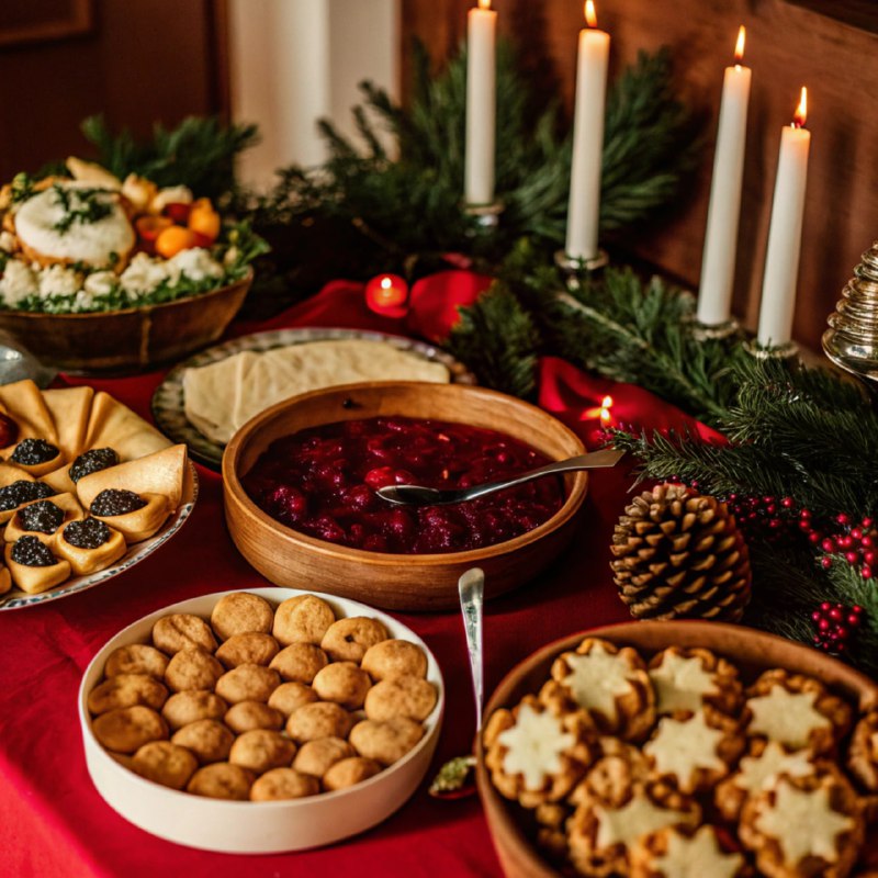 ☕ Новогодний стол без перегруза: как поддержать пищеварение